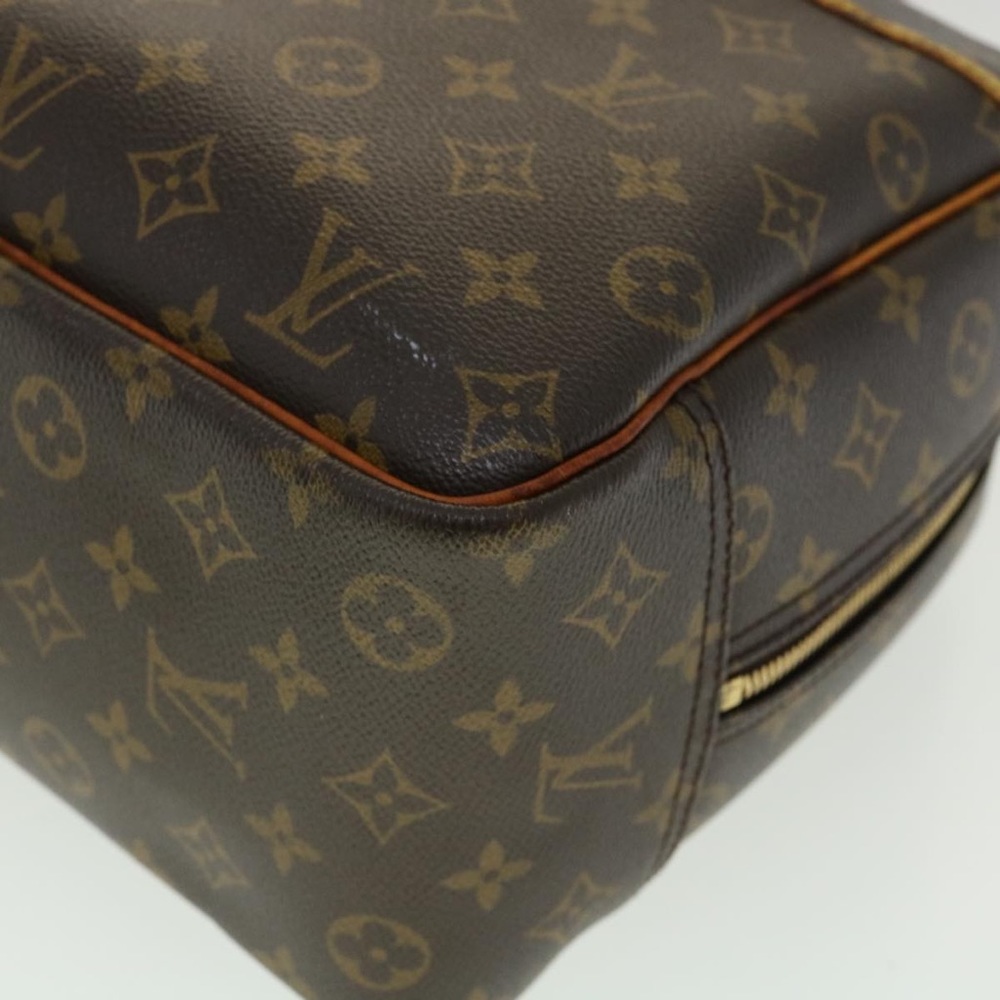 LV Leather Monogram Deauville Handbag - Picture 8 of 16
